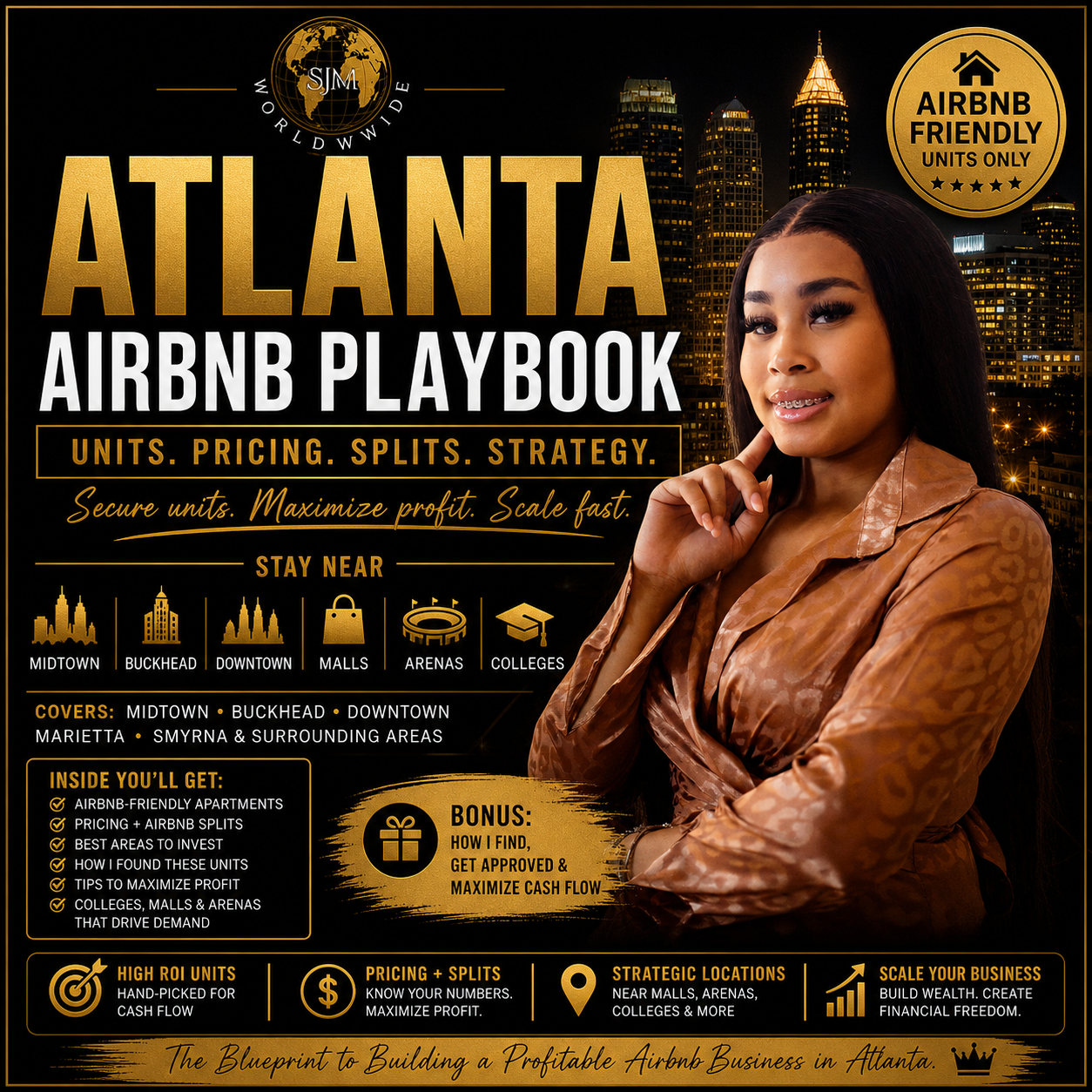 Atlanta Airbnb Playbook · Ebook cover